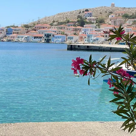 Villa Hiona-Seafront Villa Chalki Town Exterior photo