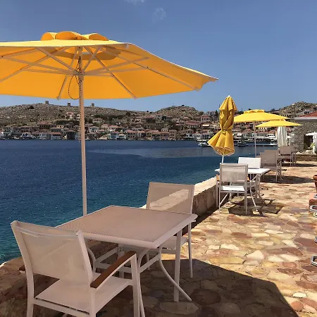 Villa Hiona-Seafront Villa Chalki Town Exterior photo